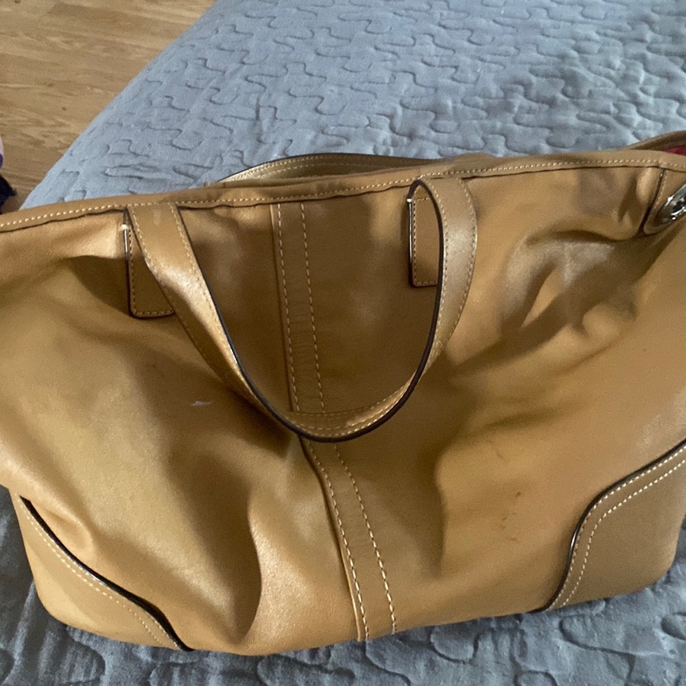 Coach Tan Purse